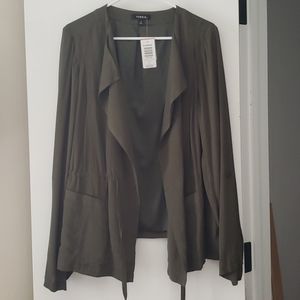 NWT Torrid Army Green Light Coverup 2X